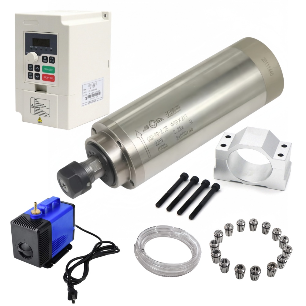 GDZ-80-2.2B طقم محرك مغزلي CNC - مراجعة Richauto A11 Dsp Controller 3 Axis وسعره