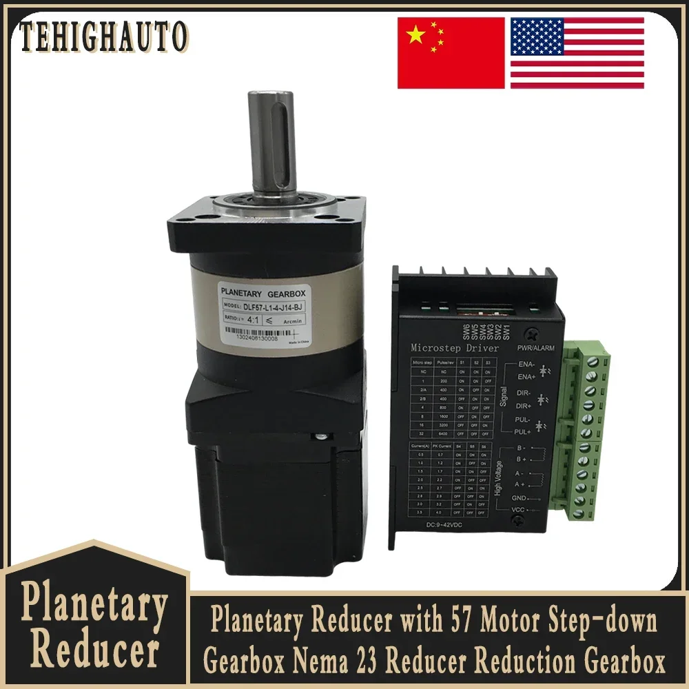 علبة التروس الكوكبية 57 محرك T - مراجعة Richauto A11 Dsp Controller 3 Axis وسعره