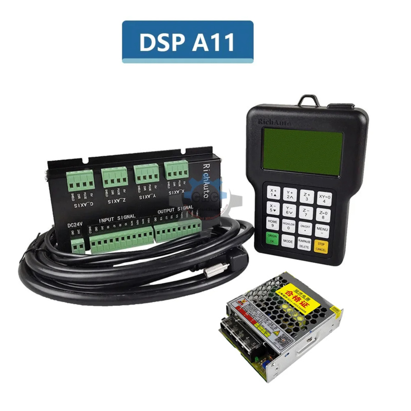 Freeshipping RichAuto DSP A11E - مراجعة Richauto A11 Dsp Controller 3 Axis وسعره