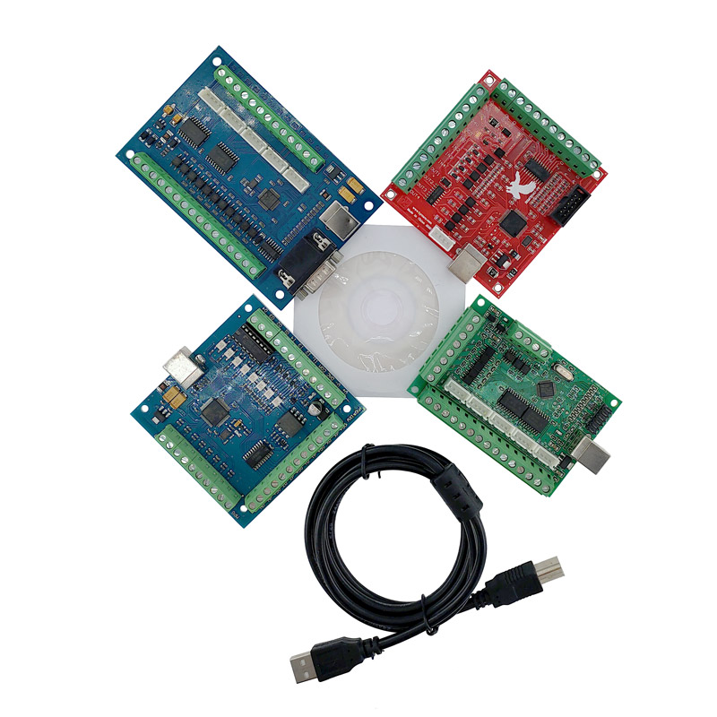 5 Axis Cnc Breakout Board Interface Mach3 - 1 قطعة لوحة واجهة التحكم CNC