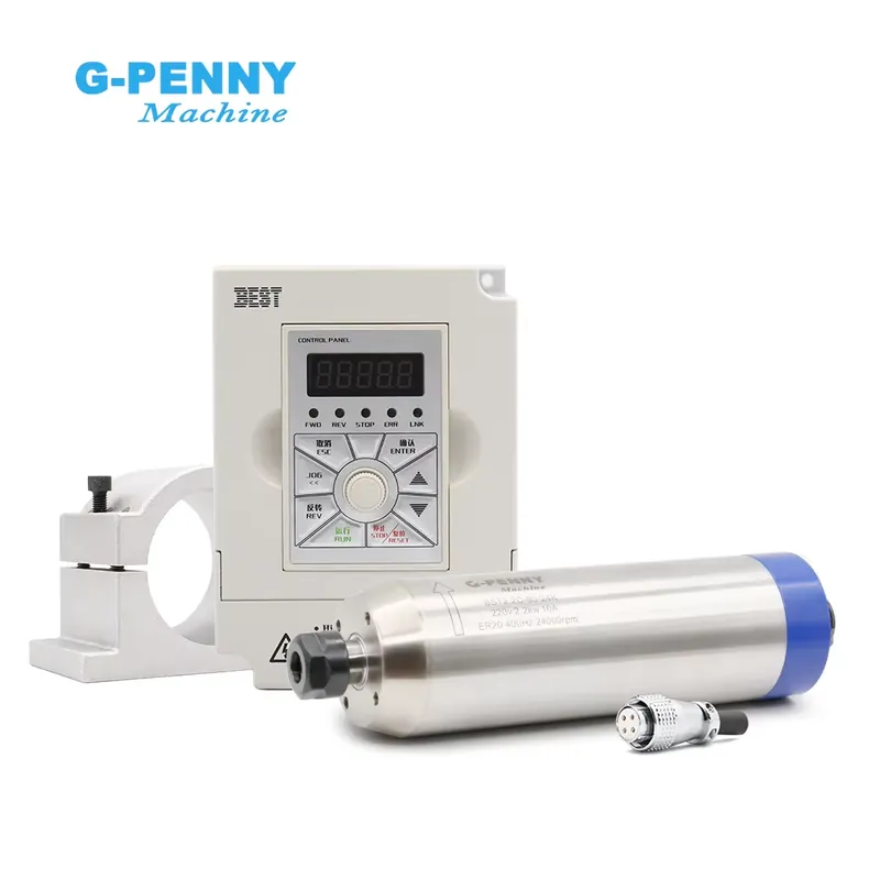محرك G-penny بقوة 2.2 كيلو واط - مراجعة Mach3 Usb Cnc Controller 4 Axis 100Khz وسعره