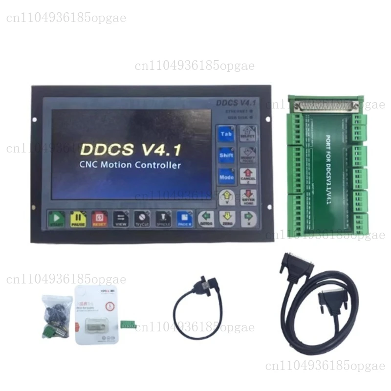 وحدة تحكم بالحركة DDCS V4.1 مس - مراجعة Ddcs V4.1 4 Axis Cnc Offline Controller وسعره