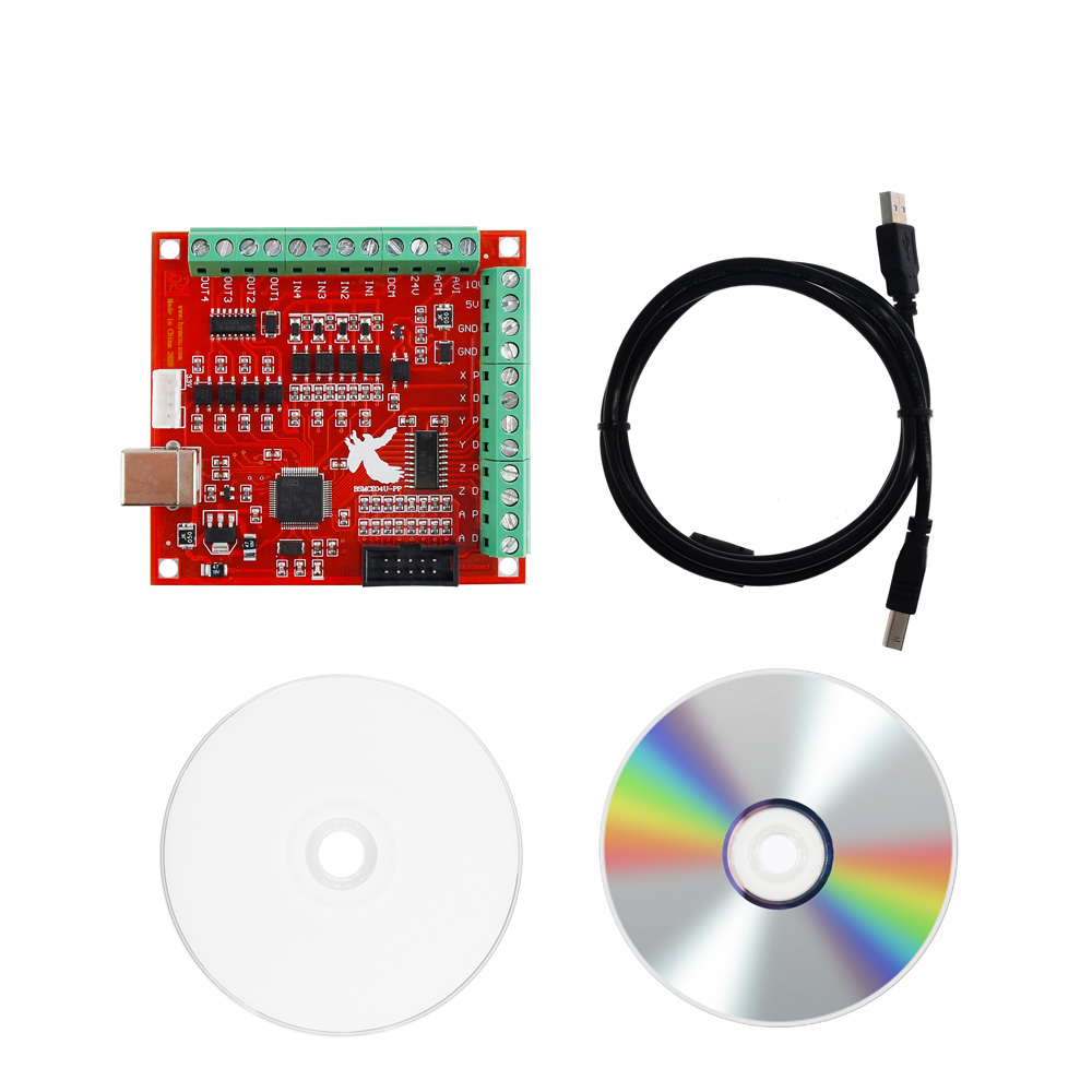 Mach3 Usb Cnc Controller 4 Axis 100Khz - لوحة تحكم CNC USB MACH3 رباعية