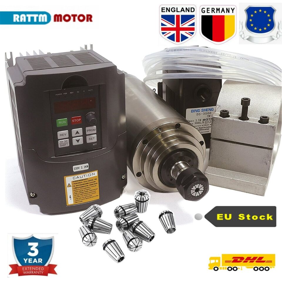 مجموعة محرك مغزل تبريد المياه  - مراجعة Mach3 Usb Cnc Controller 4 Axis 100Khz وسعره
