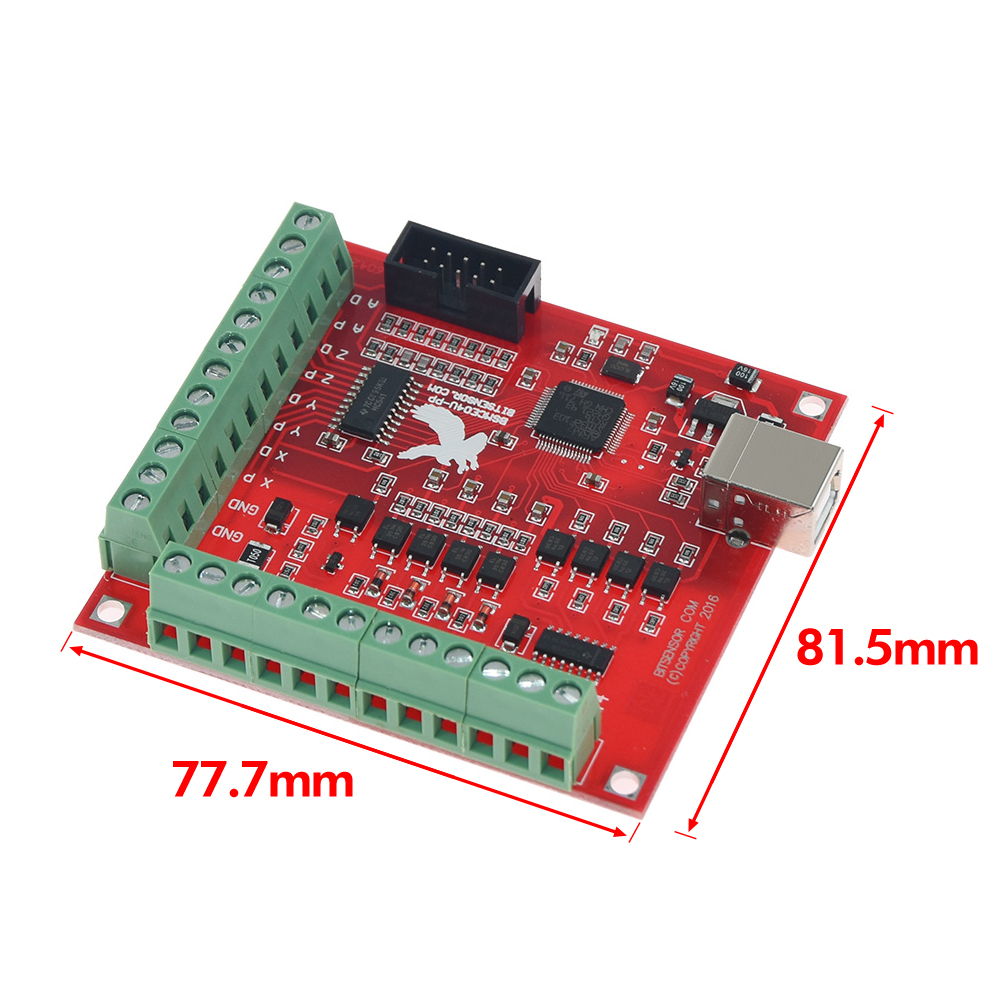 مسبار لمس محور Usongshine-CNC  - مراجعة Mach3 Usb Cnc Controller 4 Axis 100Khz وسعره