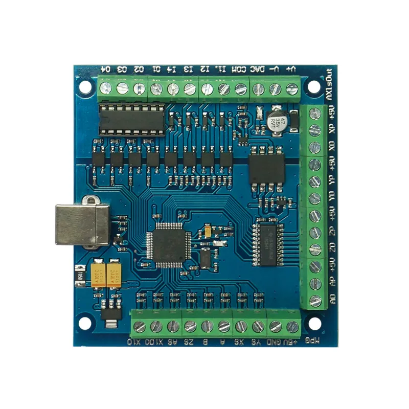 بطاقة تحكم الحركة CNC MACH3 ذا - مراجعة Mach3 Usb Cnc Controller 4 Axis 100Khz وسعره