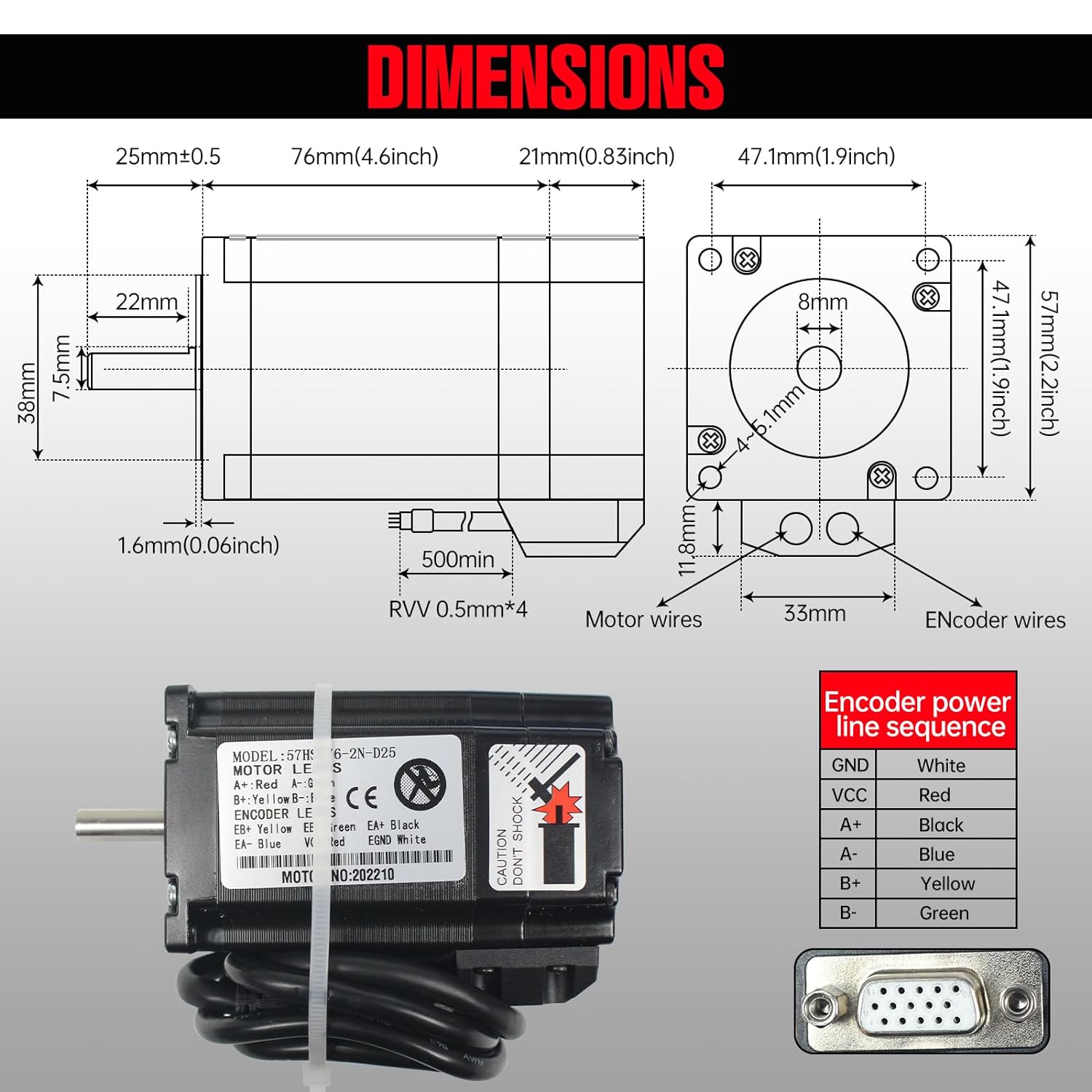 【الاتحاد الأوروبي】 2N.m Nema23 - مراجعة Nema 23 Closed Loop Stepper Motor Driver Kit وسعره