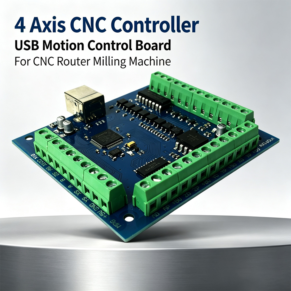بطاقة تحكم CNC Motion MACH3 ذا - مراجعة Mach3 Usb Cnc Controller 4 Axis 100Khz وسعره