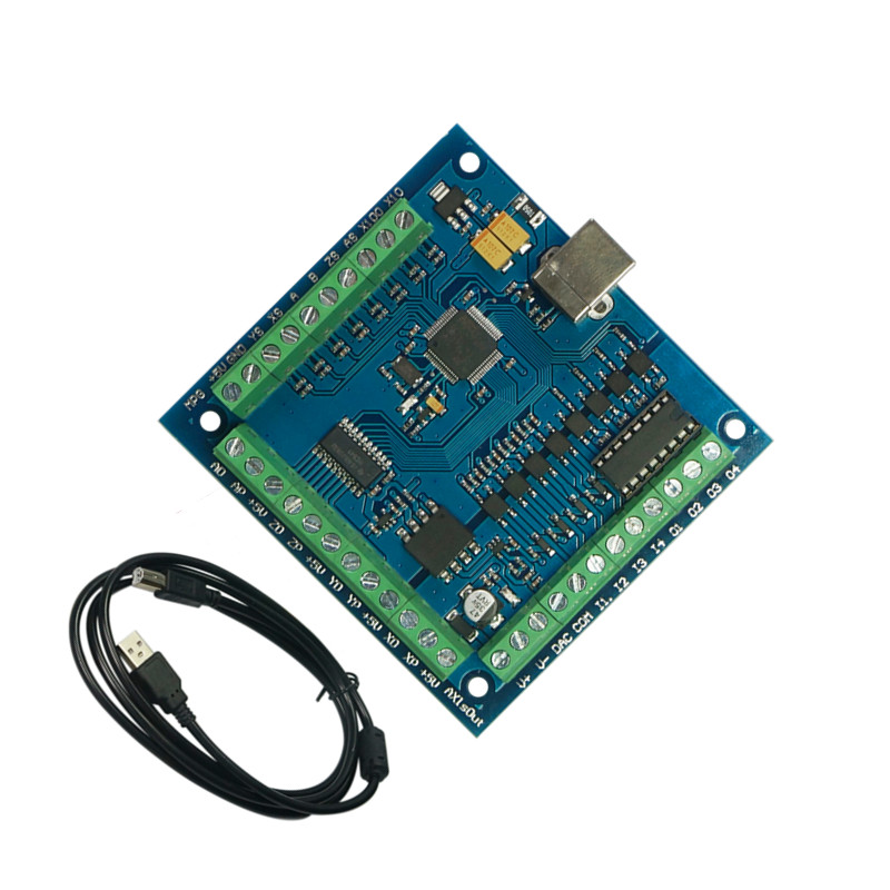 بطاقة تحكم CNC Motion MACH3 ذا - مراجعة Mach3 Usb Cnc Controller 4 Axis 100Khz وسعره