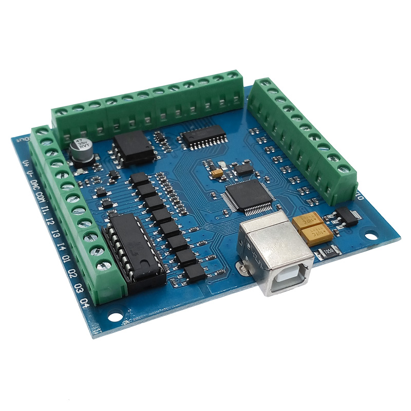 لوحة تحكم CNC بمنفذ USB MACH3  - مراجعة Mach3 Usb Cnc Controller 4 Axis 100Khz وسعره