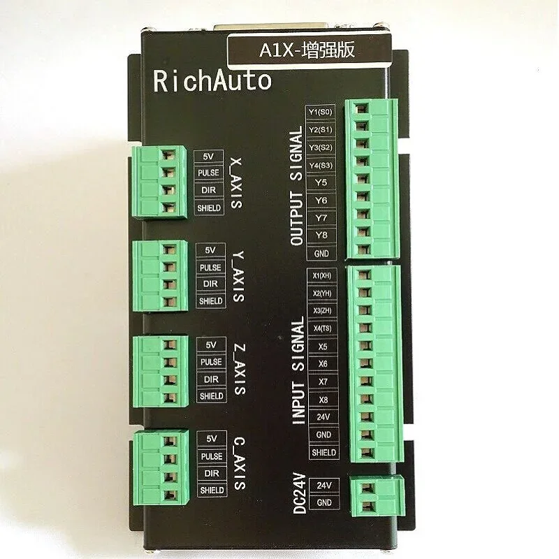 وحدة تحكم CNC من نوع QDHWOEL R - مراجعة Richauto A11 Dsp Controller 3 Axis وسعره