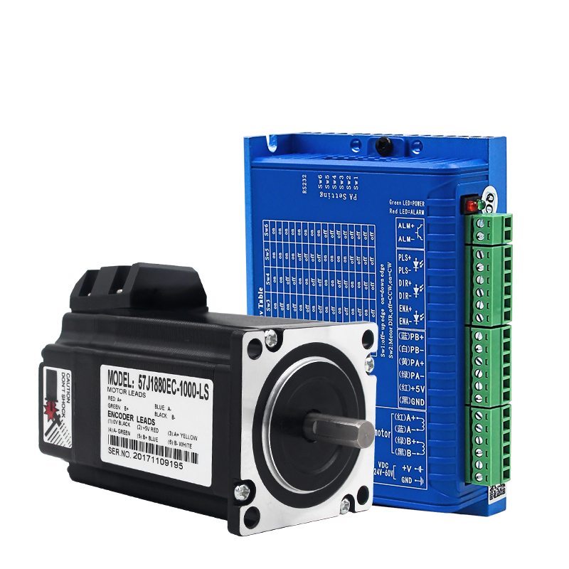 NEMA23 2NM JMC 2 المرحلة 57 مص - مراجعة Nema 23 Closed Loop Stepper Motor Driver Kit وسعره