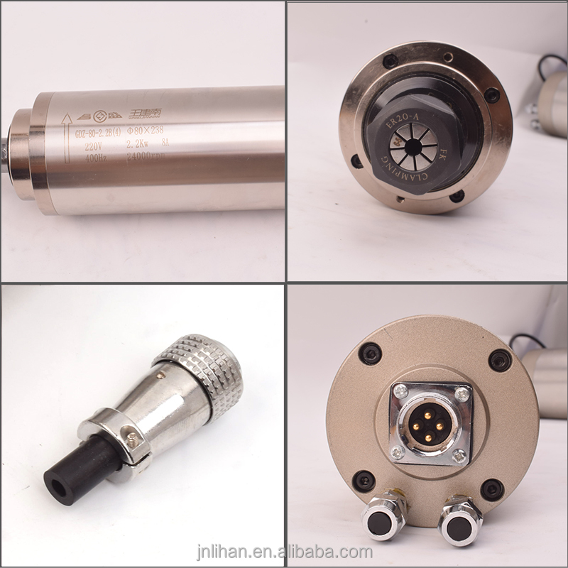 مجموعة محرك العاكس VFD، محرك م - مراجعة 2.2Kw Water Cooled Spindle Kit Vfd وسعره