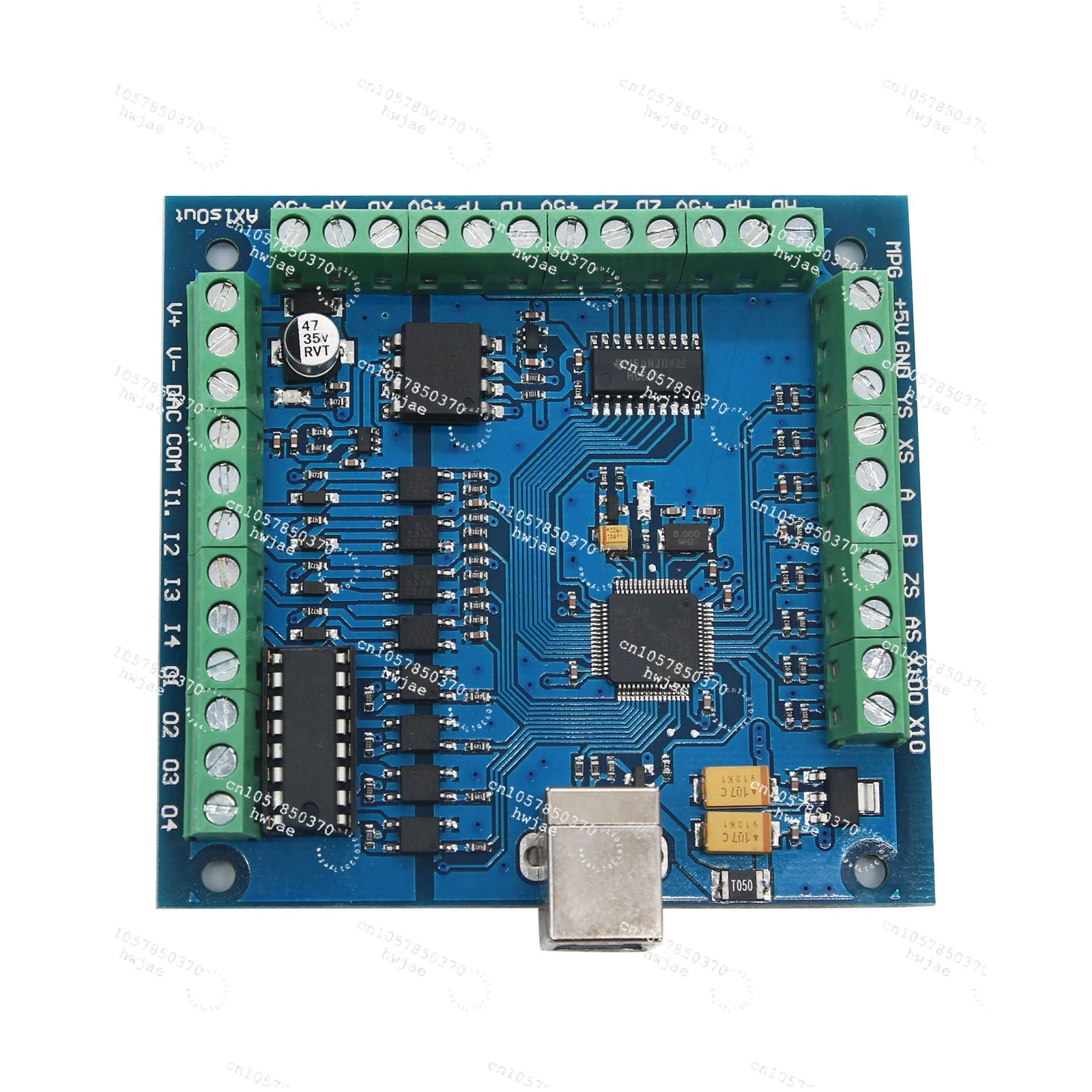 بطاقة تحكم CNC رباعية المحاور  - مراجعة Mach3 Usb Cnc Controller 4 Axis 100Khz وسعره