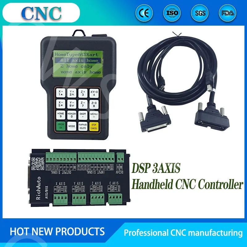 وحدة تحكم RichAuto DSP A11E ثل - مراجعة Richauto A11 Dsp Controller 3 Axis وسعره
